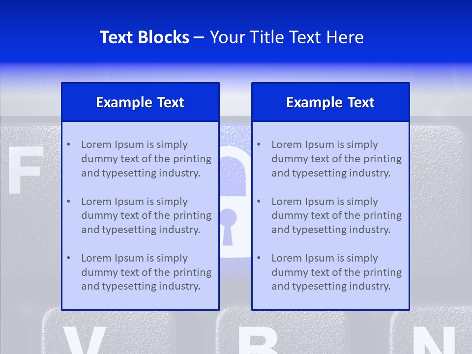 Internet Button Network PowerPoint Template