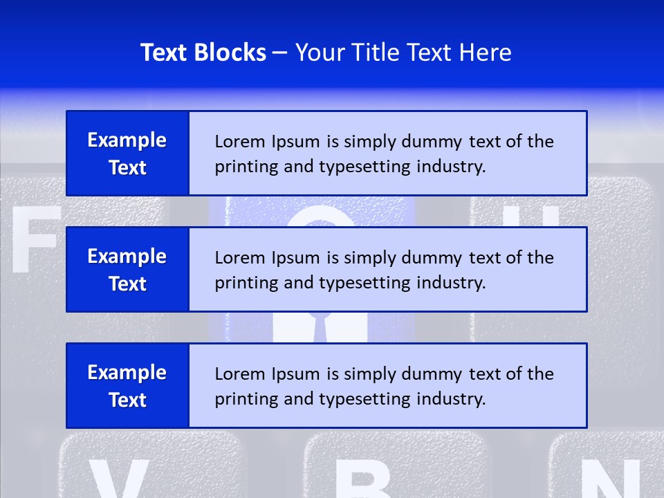 Internet Button Network PowerPoint Template