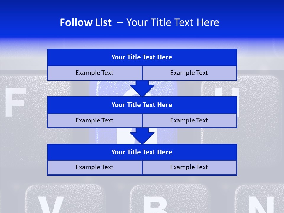 Internet Button Network PowerPoint Template