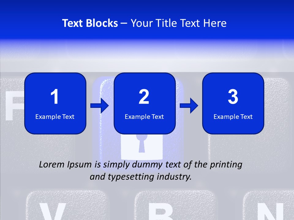 Internet Button Network PowerPoint Template