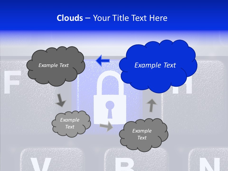 Internet Button Network PowerPoint Template