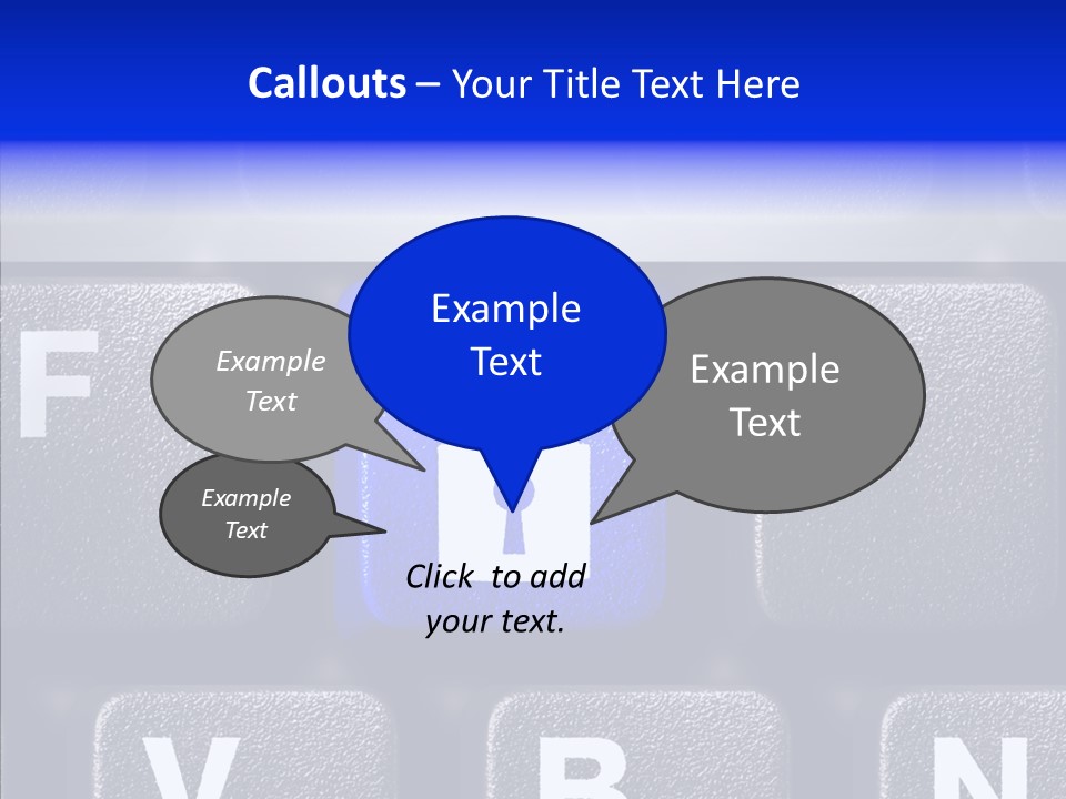 Internet Button Network PowerPoint Template