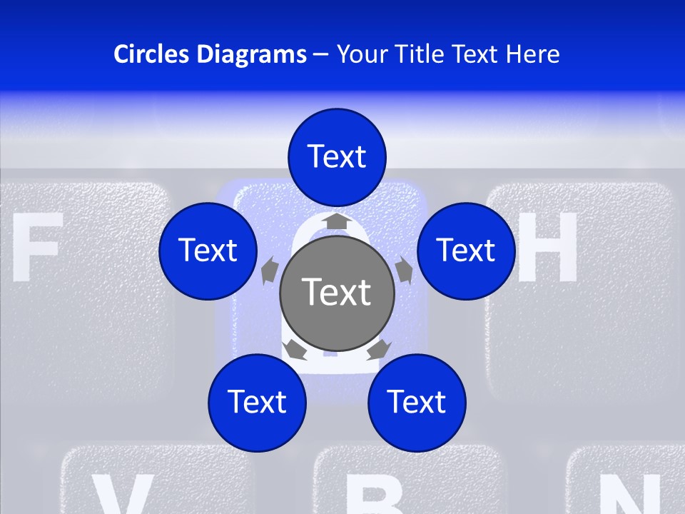 Internet Button Network PowerPoint Template