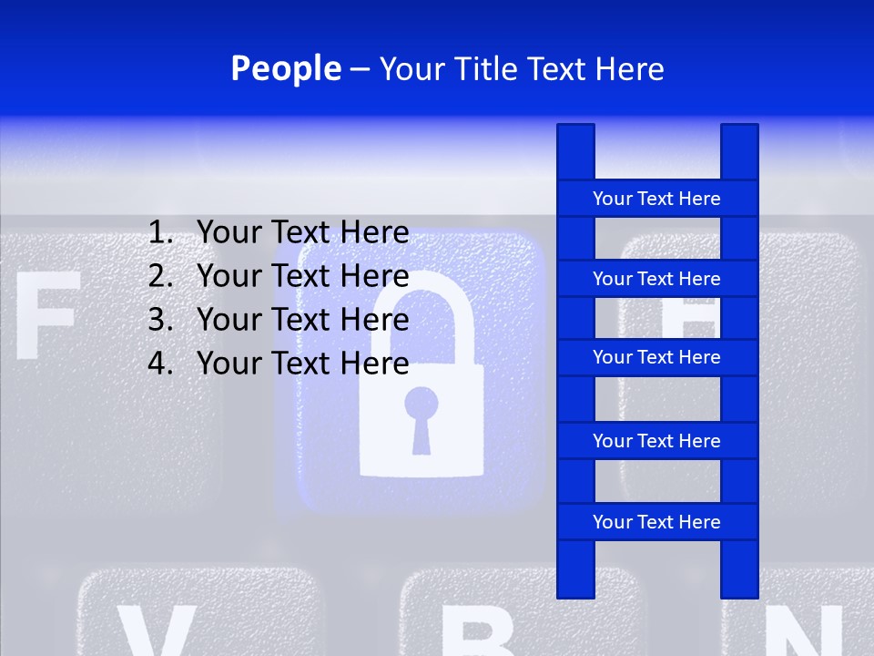 Internet Button Network PowerPoint Template