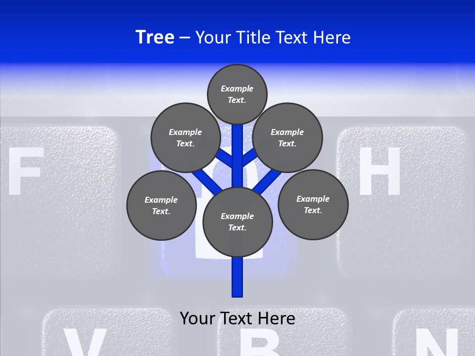 Internet Button Network PowerPoint Template