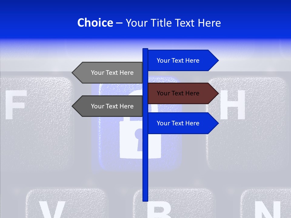 Internet Button Network PowerPoint Template