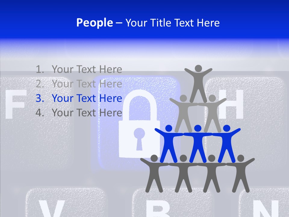 Internet Button Network PowerPoint Template