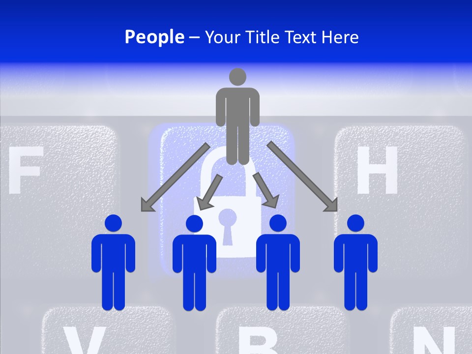 Internet Button Network PowerPoint Template