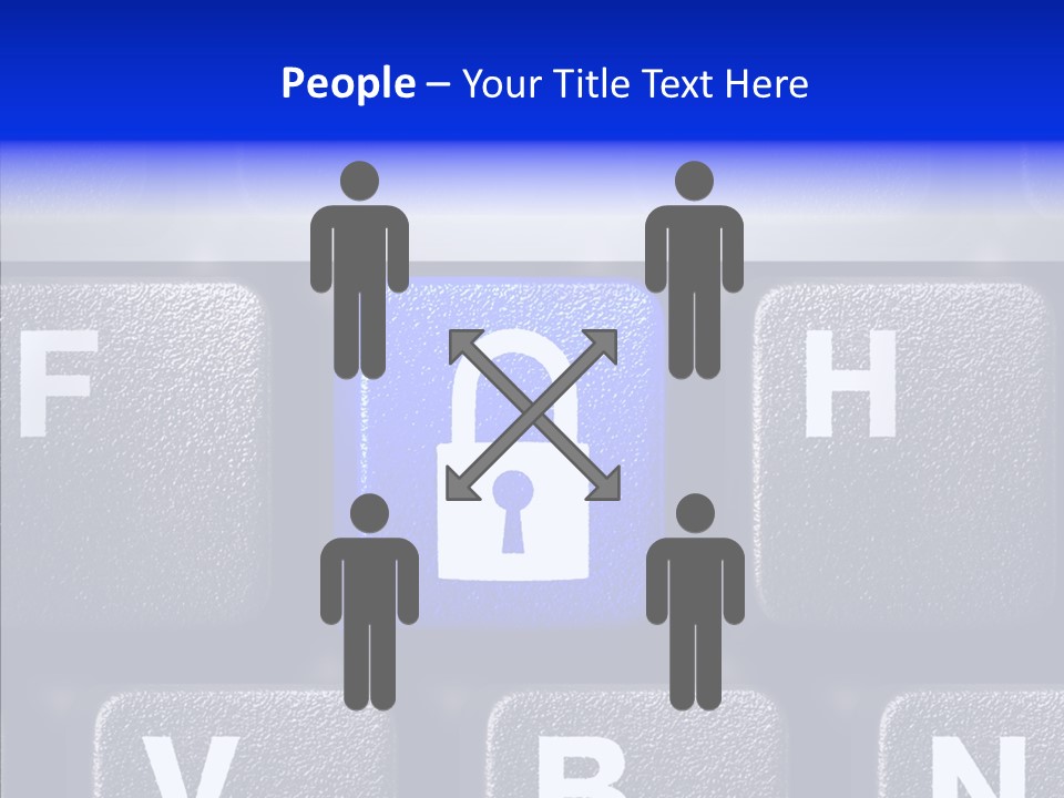 Internet Button Network PowerPoint Template