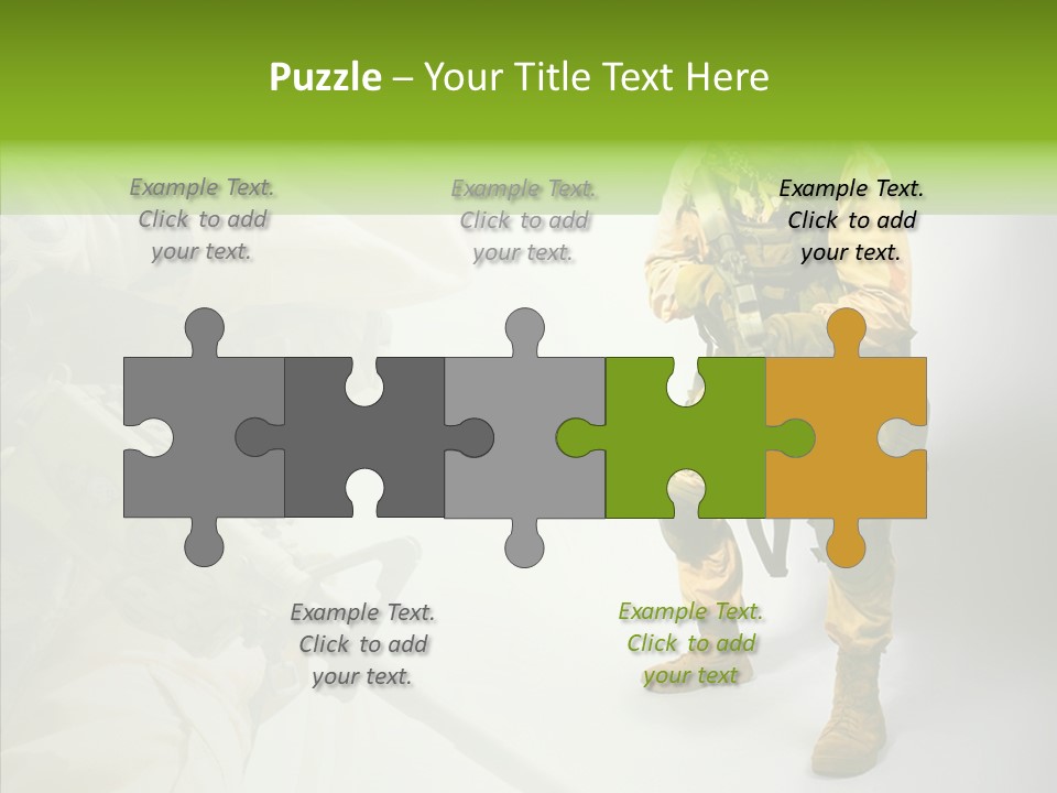 Catpat Gear Marpat PowerPoint Template