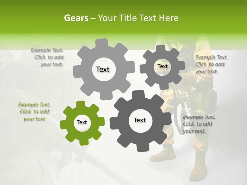Catpat Gear Marpat PowerPoint Template