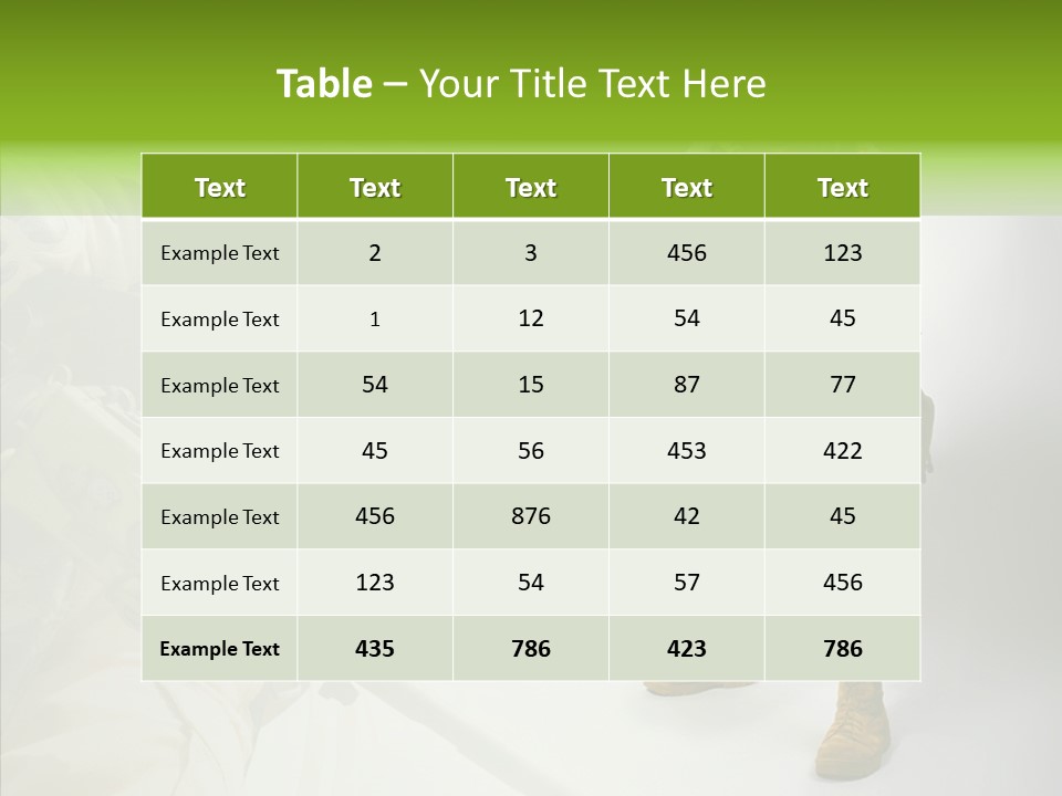 Catpat Gear Marpat PowerPoint Template