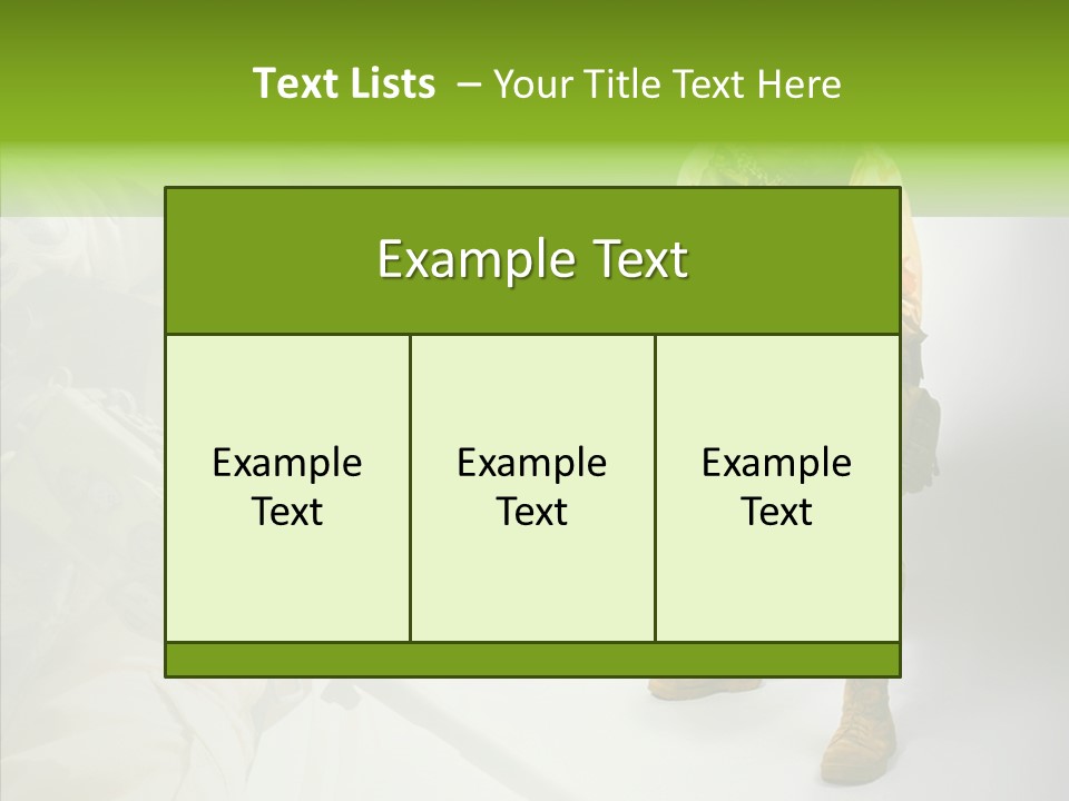 Catpat Gear Marpat PowerPoint Template