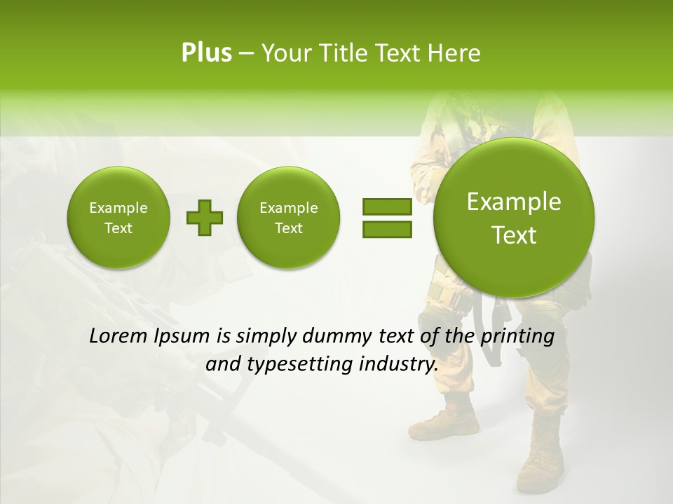 Catpat Gear Marpat PowerPoint Template