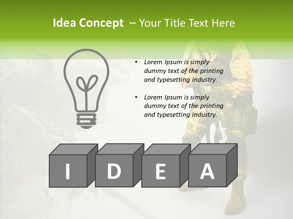 Catpat Gear Marpat PowerPoint Template