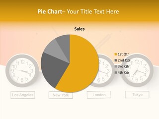 Different Movement Clock PowerPoint Template