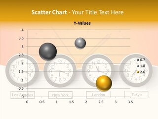 Different Movement Clock PowerPoint Template