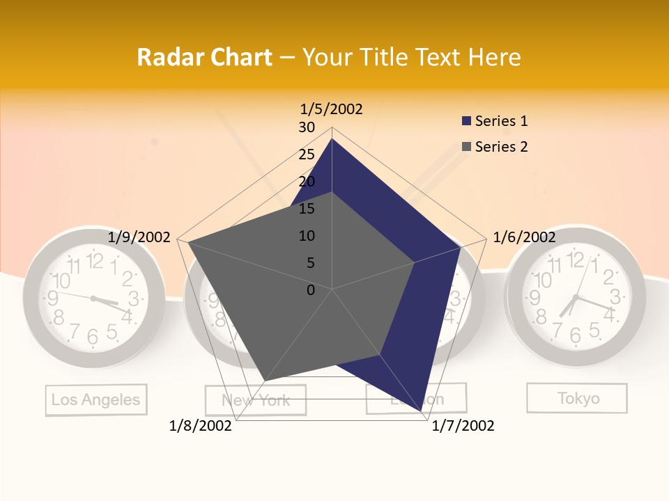 Different Movement Clock PowerPoint Template