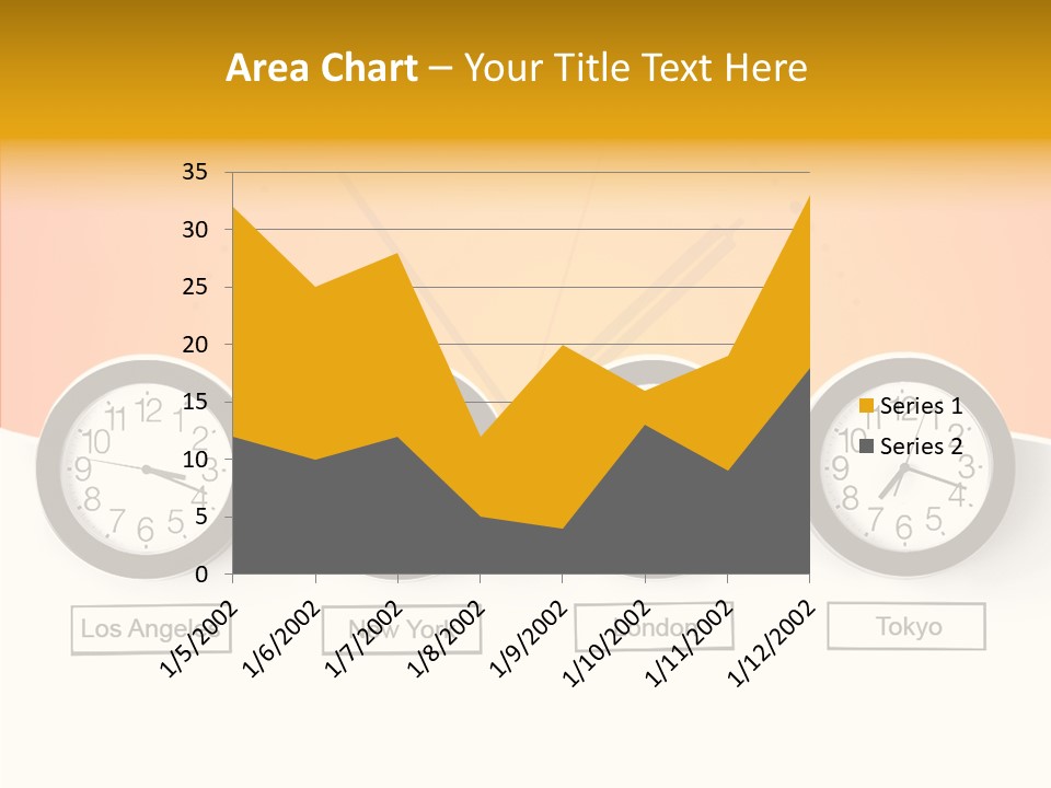 Different Movement Clock PowerPoint Template