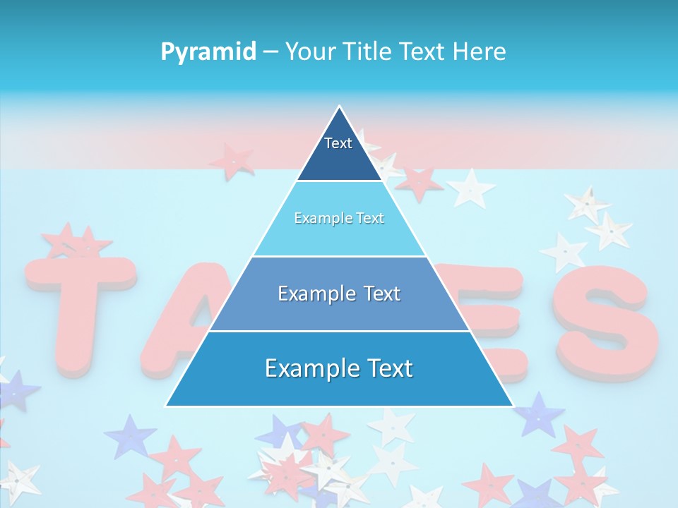 Alphabet Many Shape PowerPoint Template