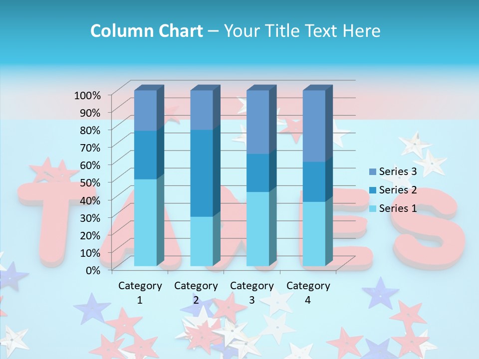 Alphabet Many Shape PowerPoint Template