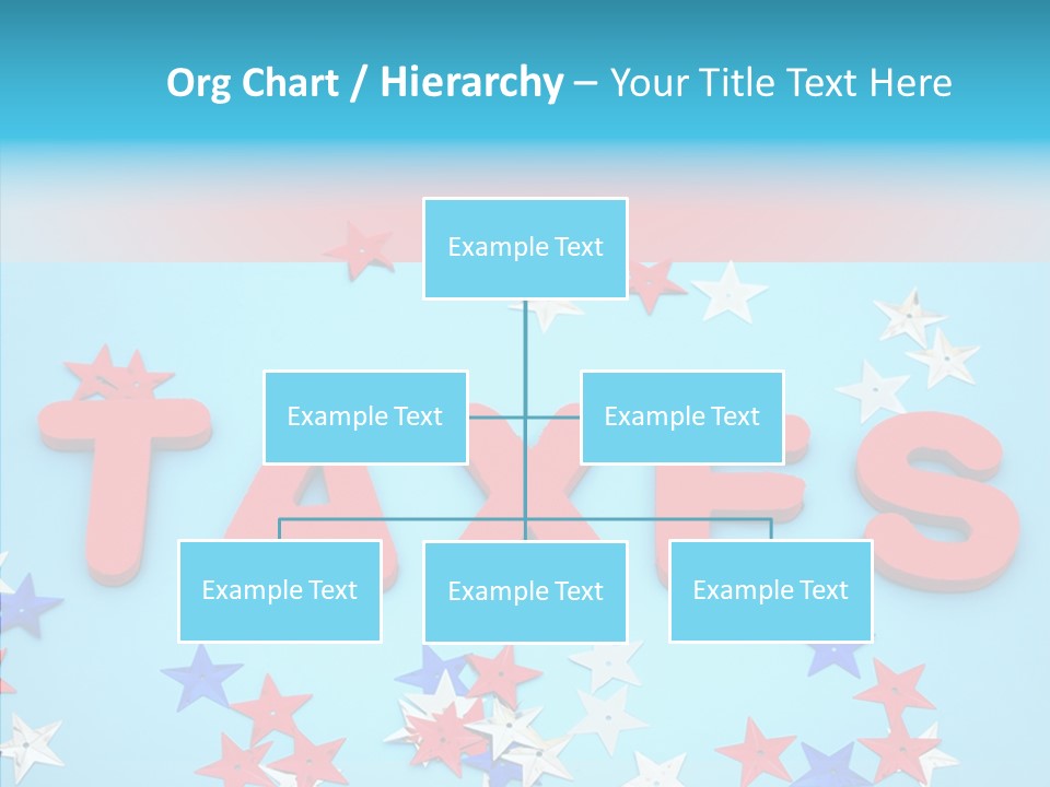 Alphabet Many Shape PowerPoint Template