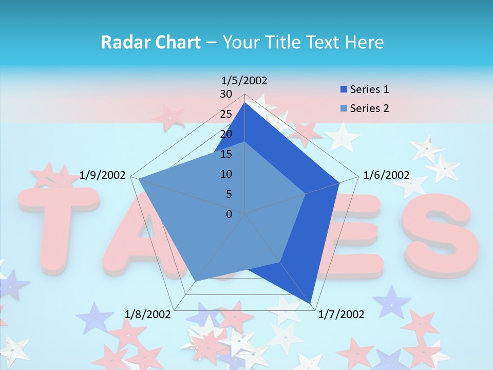 Alphabet Many Shape PowerPoint Template