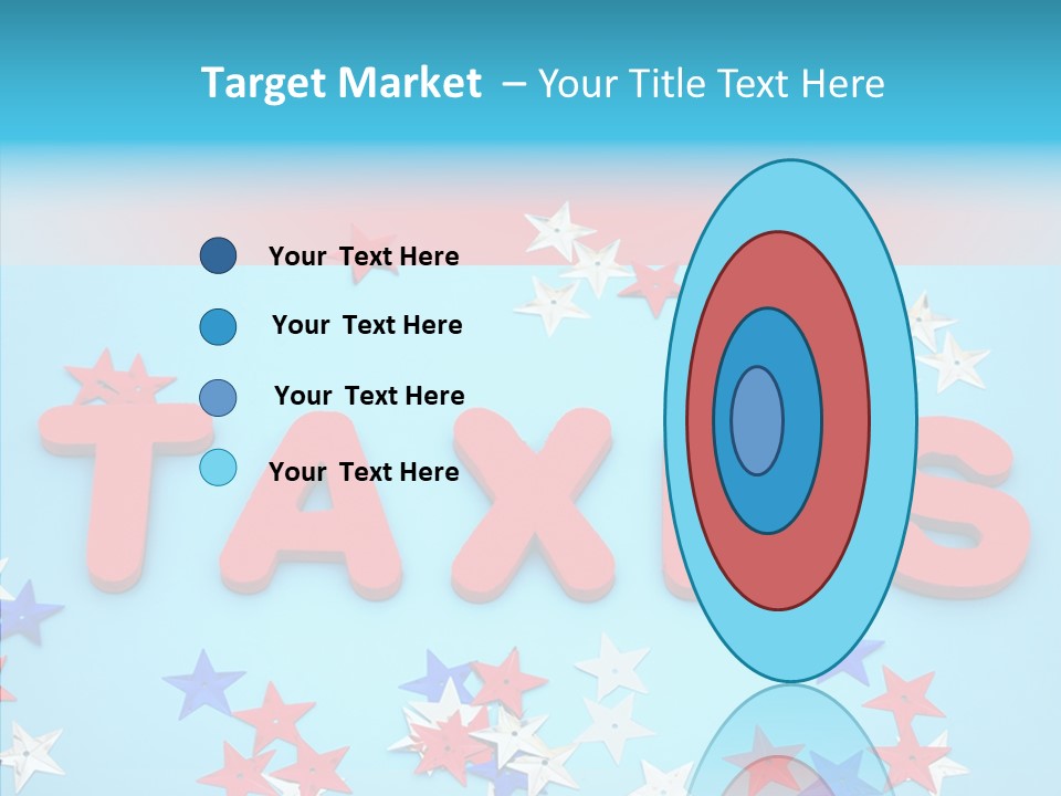 Alphabet Many Shape PowerPoint Template