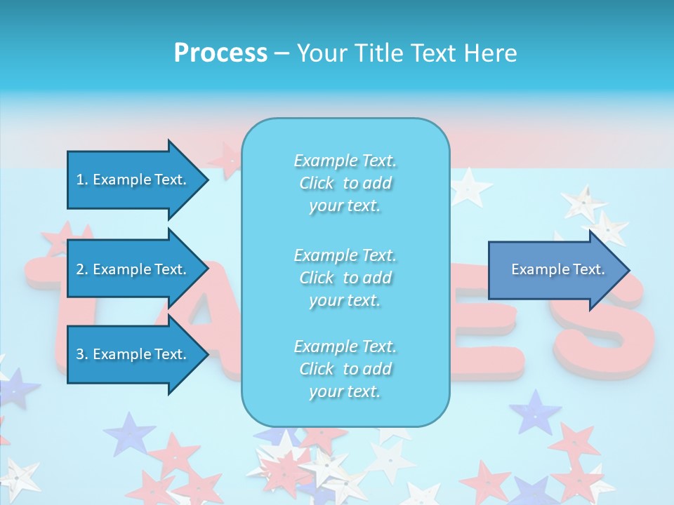 Alphabet Many Shape PowerPoint Template
