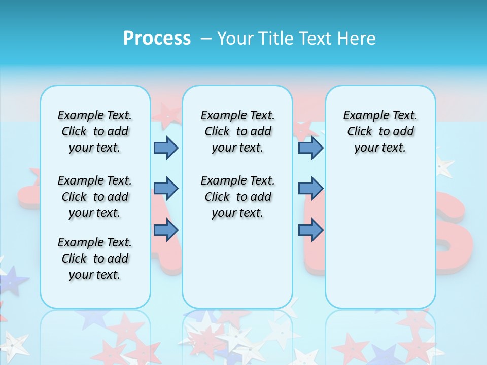 Alphabet Many Shape PowerPoint Template