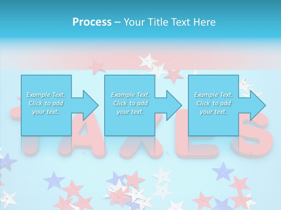 Alphabet Many Shape PowerPoint Template