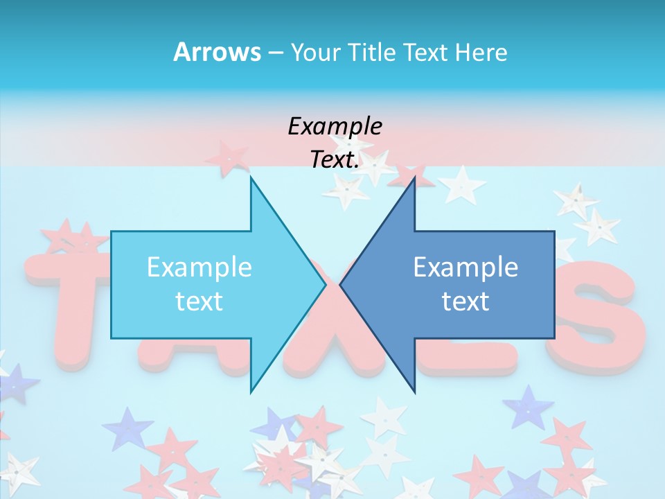 Alphabet Many Shape PowerPoint Template