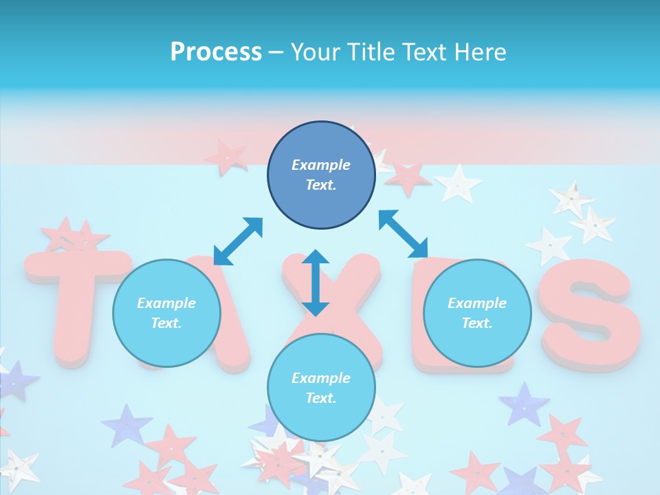 Alphabet Many Shape PowerPoint Template