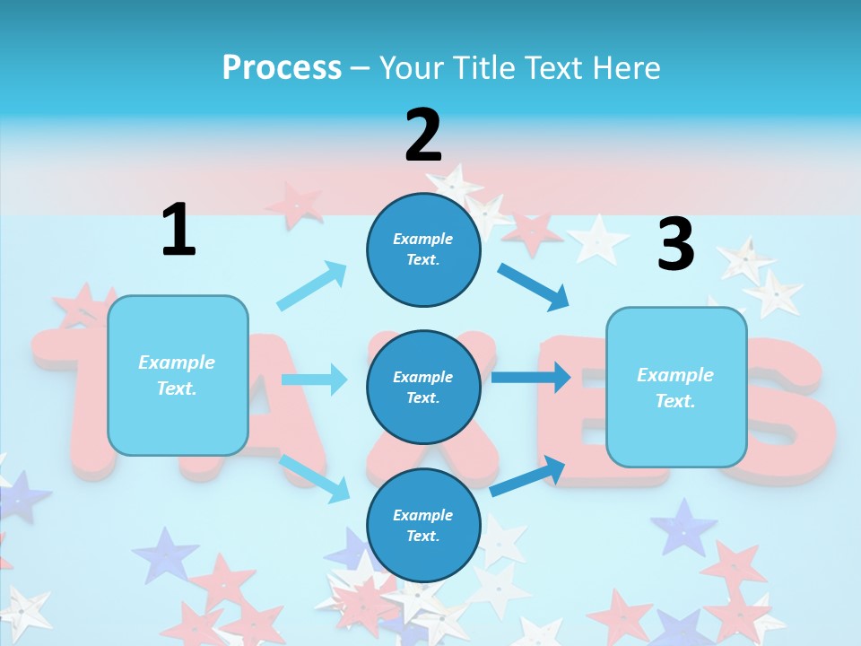 Alphabet Many Shape PowerPoint Template