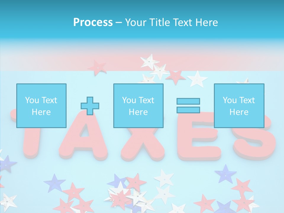 Alphabet Many Shape PowerPoint Template