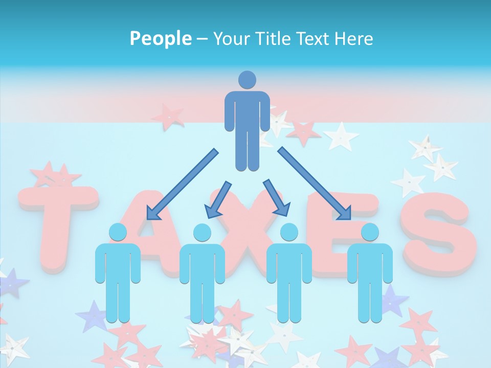 Alphabet Many Shape PowerPoint Template