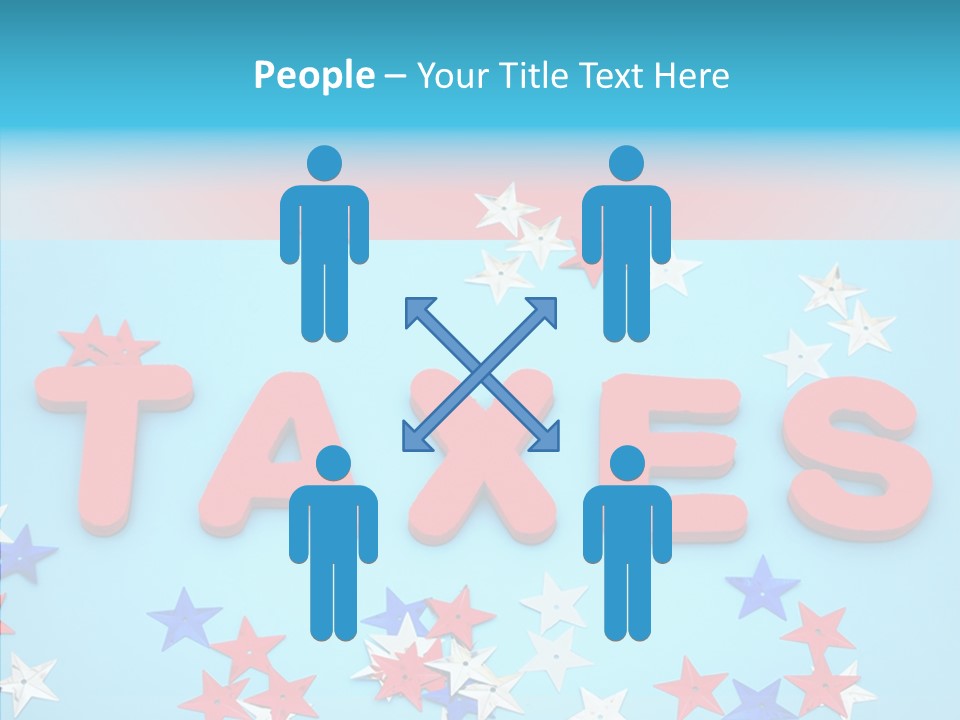 Alphabet Many Shape PowerPoint Template