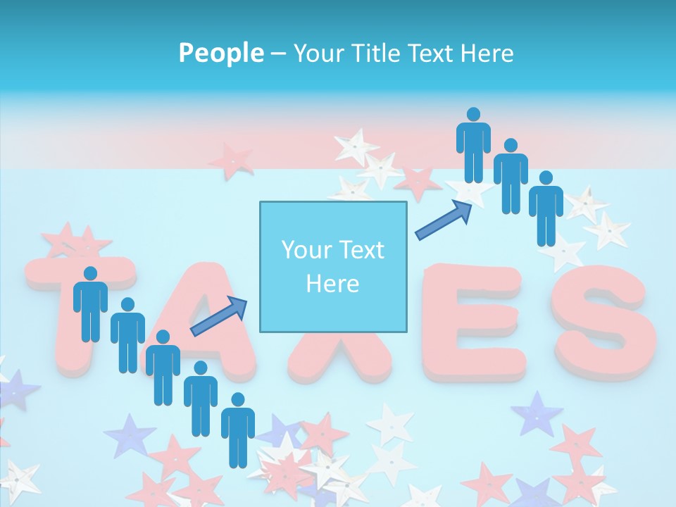 Alphabet Many Shape PowerPoint Template