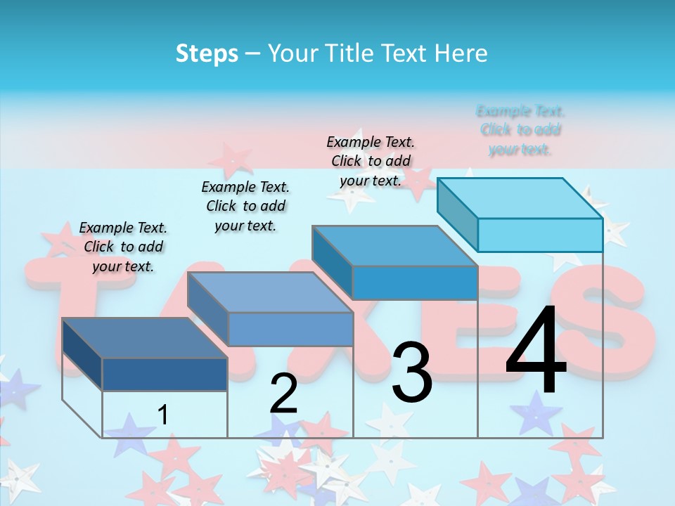 Alphabet Many Shape PowerPoint Template