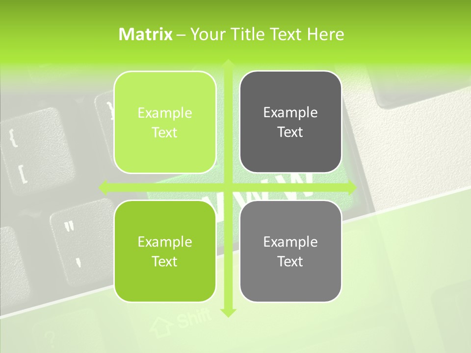 Connect Button Connection PowerPoint Template