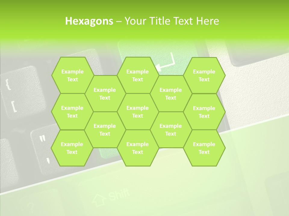 Connect Button Connection PowerPoint Template