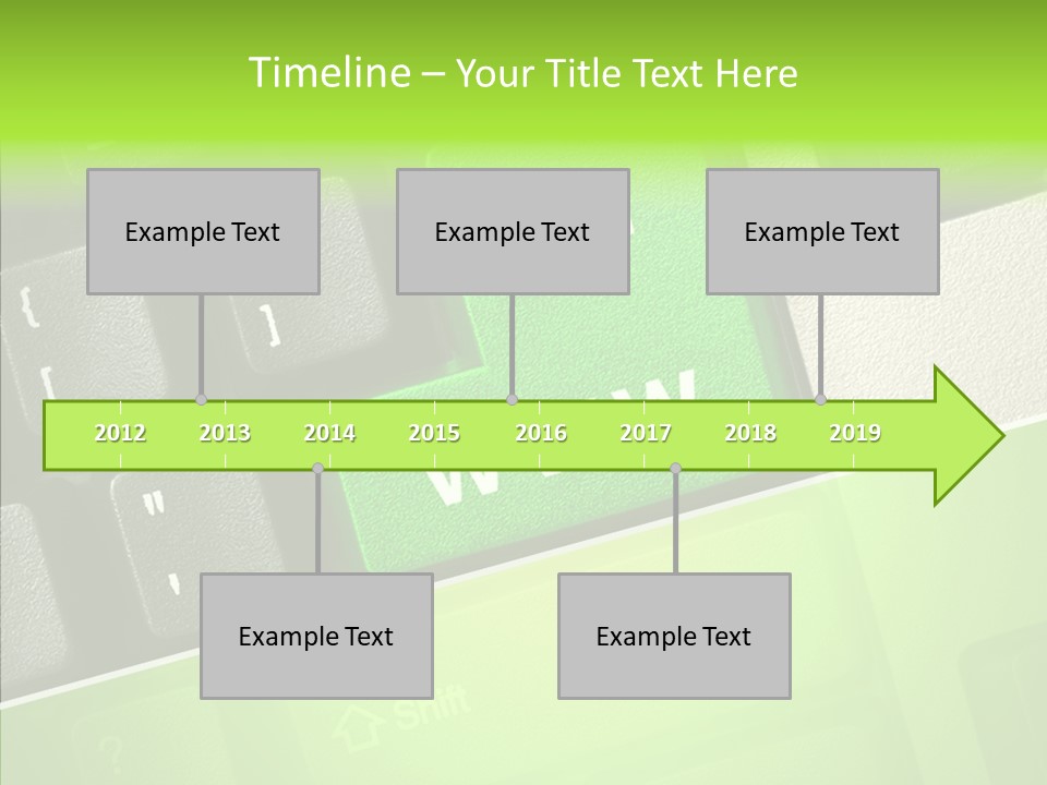Connect Button Connection PowerPoint Template