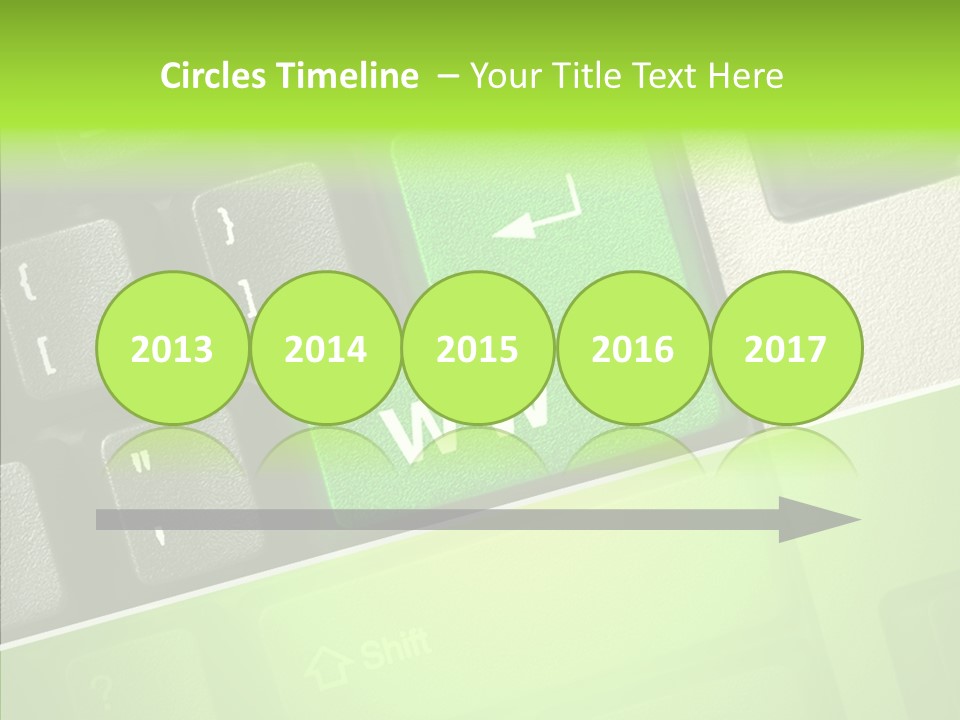 Connect Button Connection PowerPoint Template