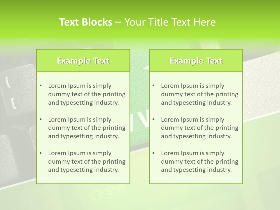 Connect Button Connection PowerPoint Template