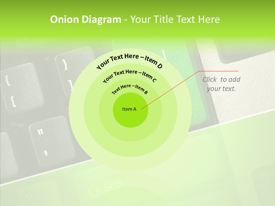Connect Button Connection PowerPoint Template