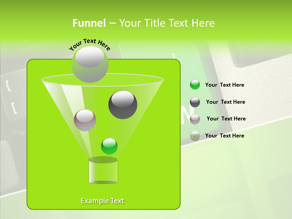Connect Button Connection PowerPoint Template