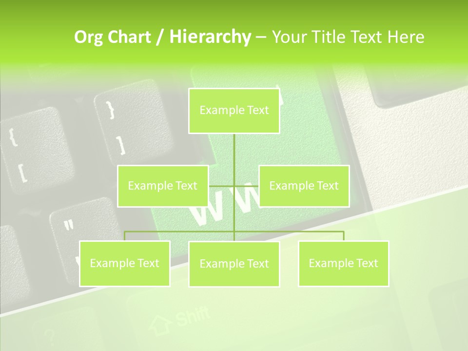 Connect Button Connection PowerPoint Template