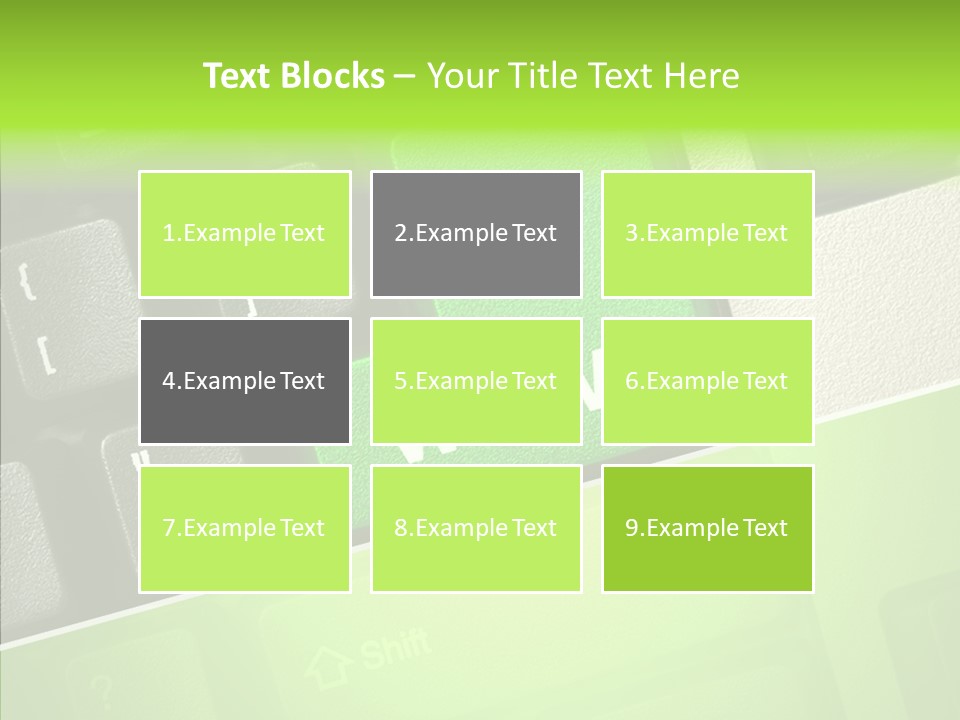 Connect Button Connection PowerPoint Template