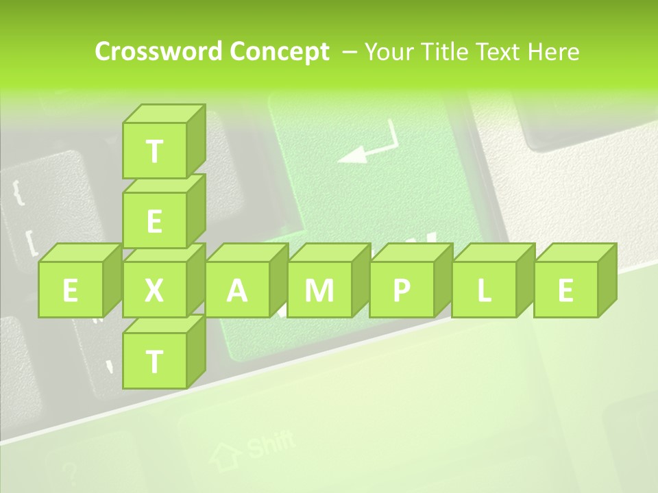Connect Button Connection PowerPoint Template