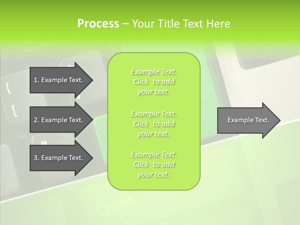 Connect Button Connection PowerPoint Template